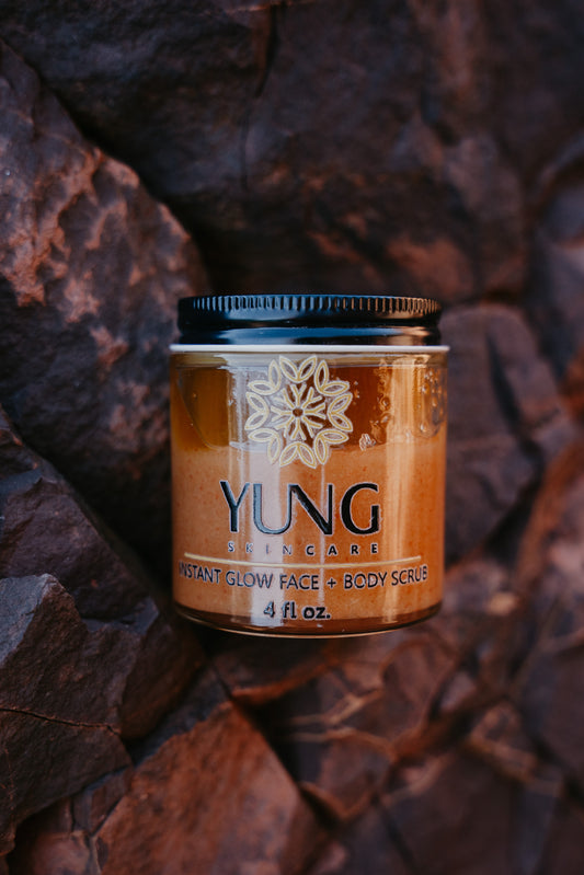 Instant Glow Face + Body Scrub